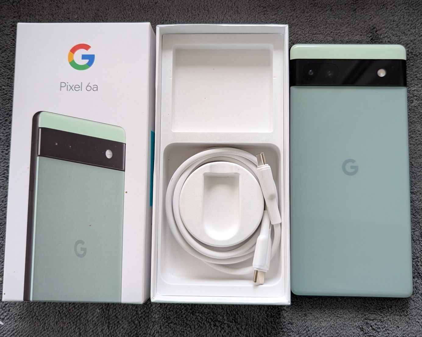 Google pixel 6a 6/128gb Sage eSim, Dual Sim, 15 android UNLOCKED!