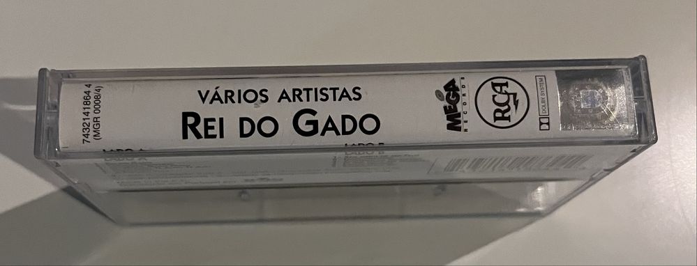 Cassete audio novela “Rei do Gado” brasil