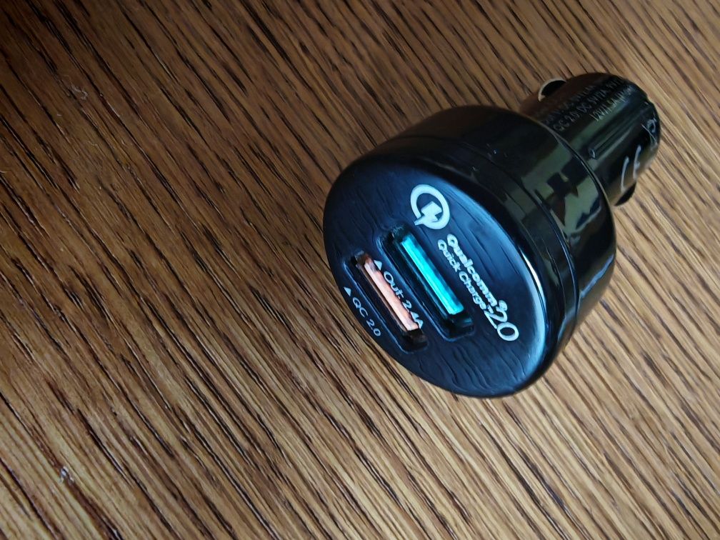 Ładowarka samochodowa Aukey CC-T1 2x USB 15W