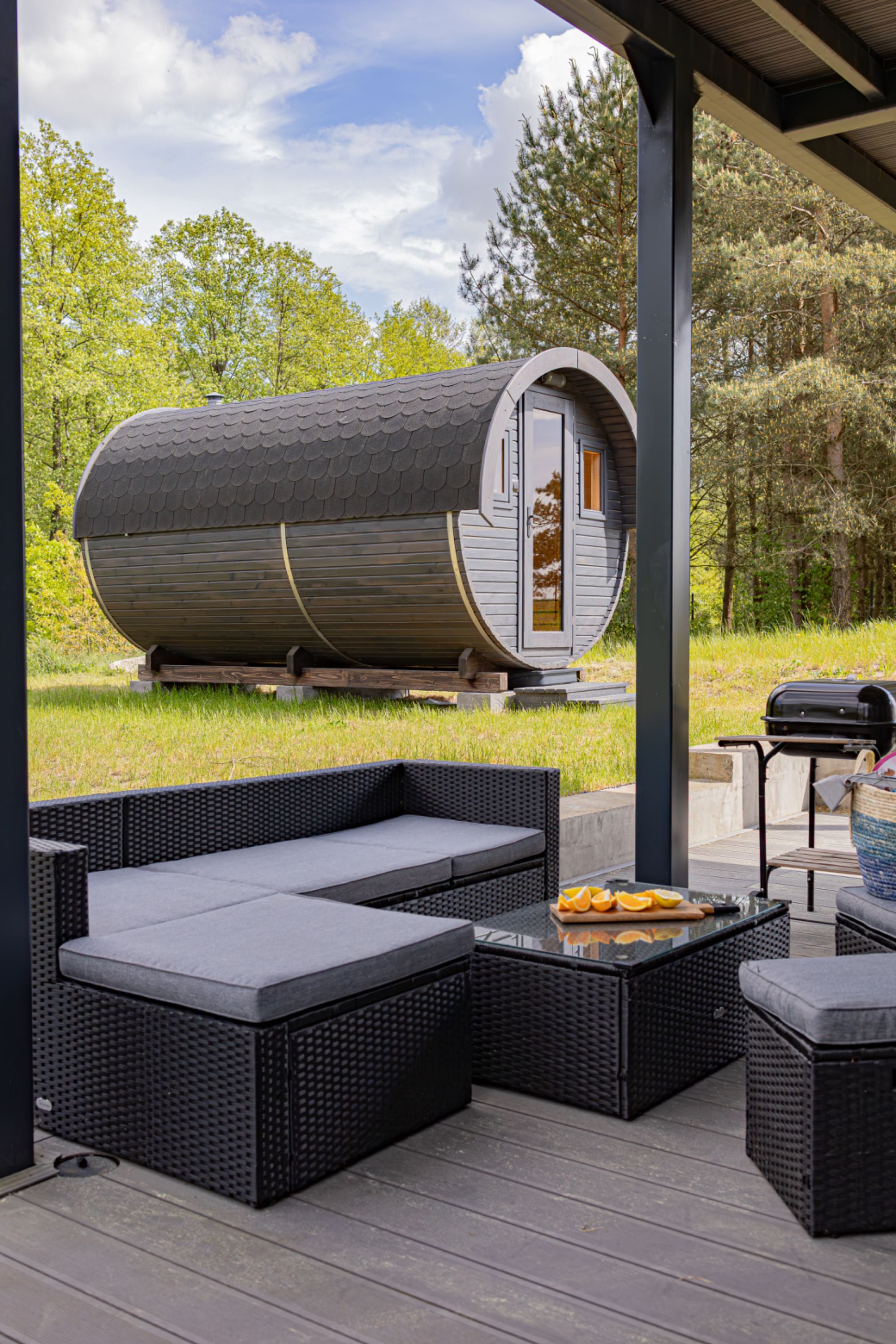 Ostoja Rekownica Kaszuby – dla 10 osób sauna, balia.