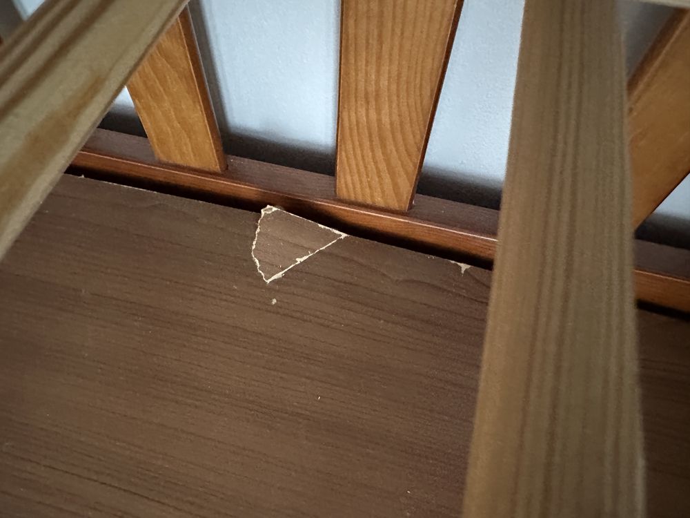 Łóżeczko dziecięce z szufladą