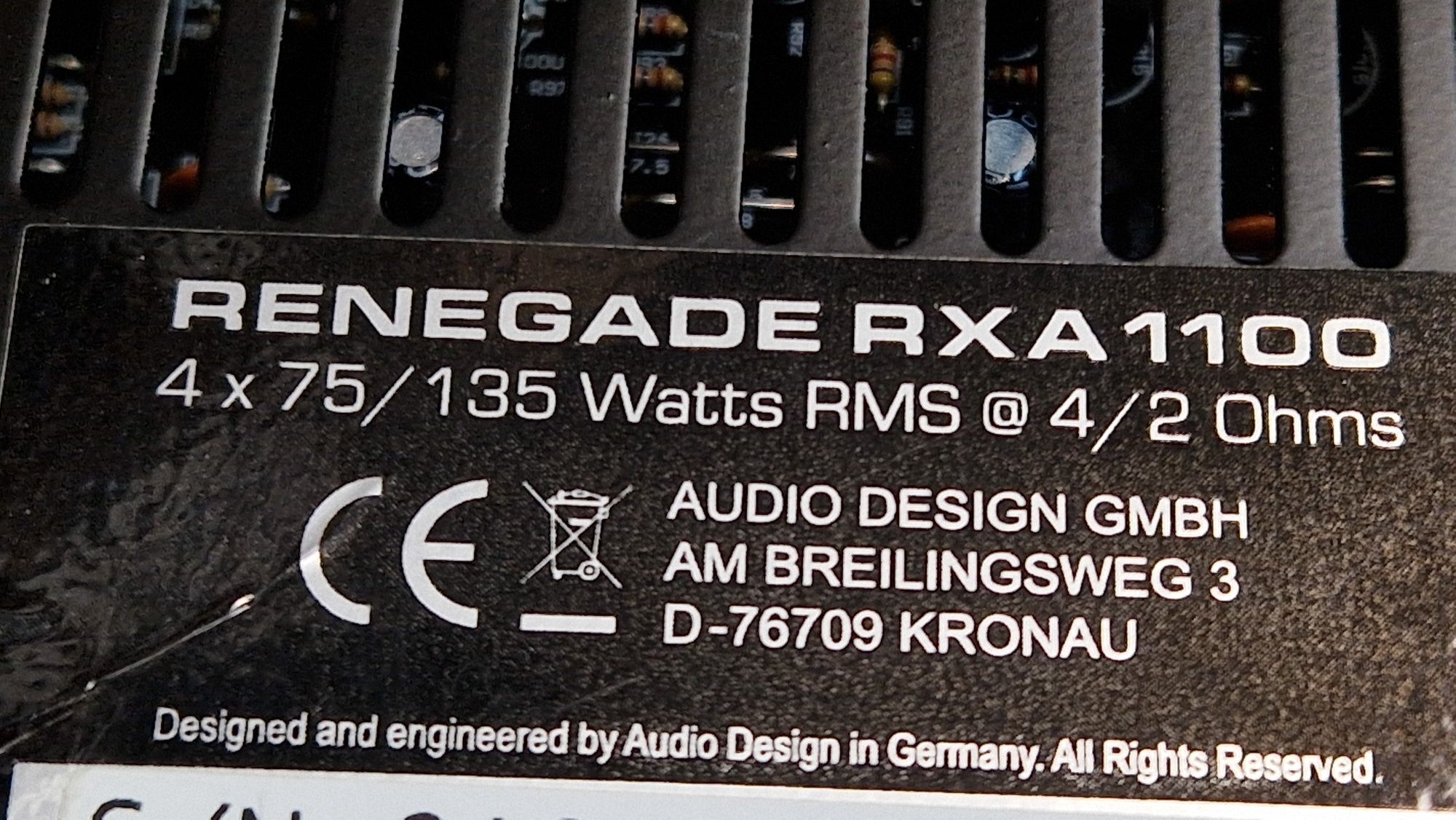 Renegade RXA1100 4-kanałówka