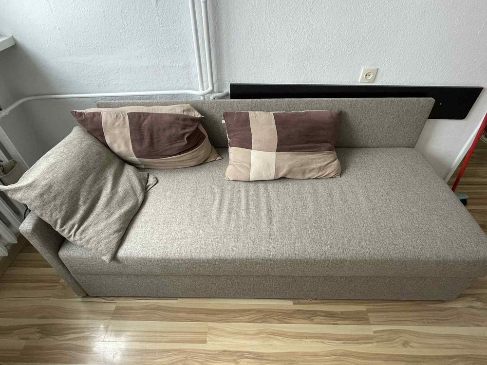 wersalka kanapa sofa z miejscem na posciel