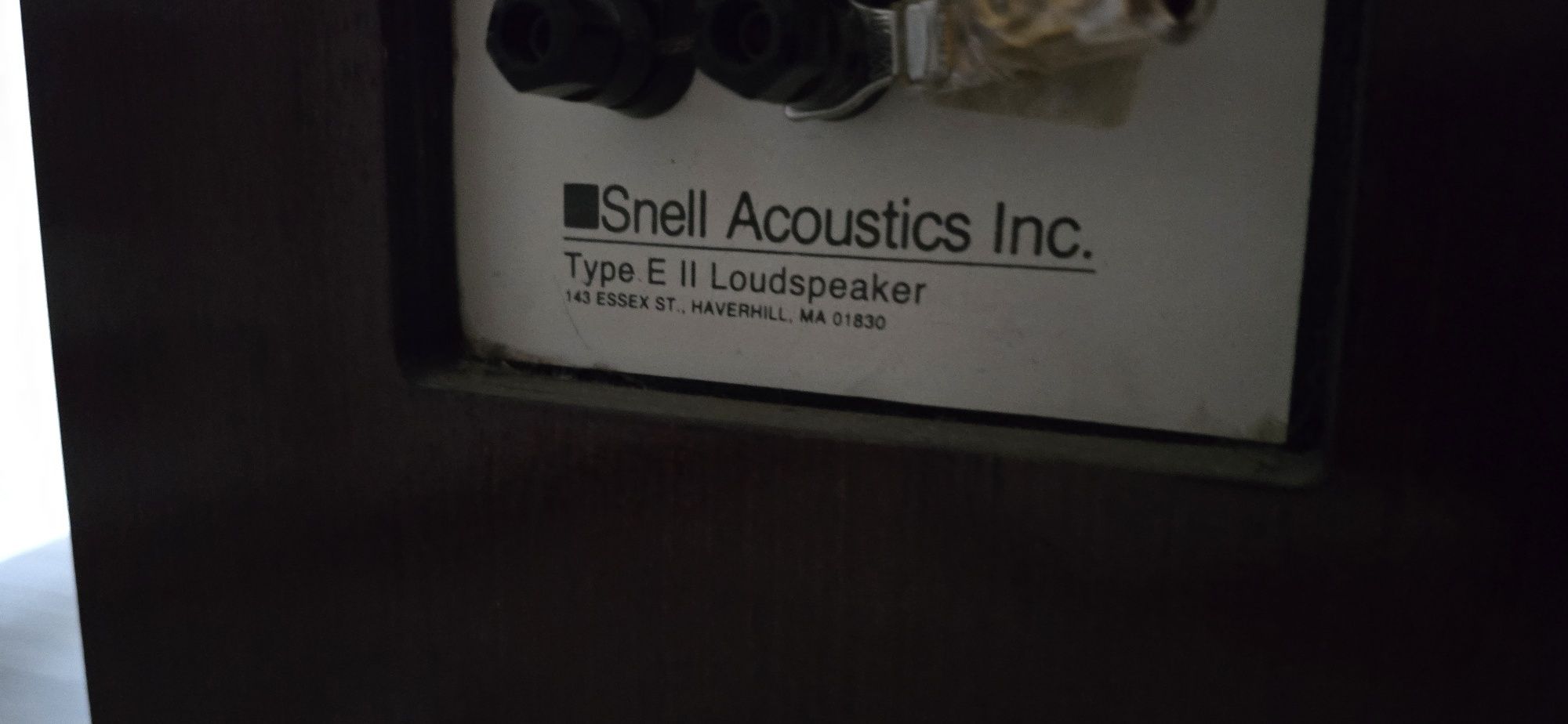 Kolumny  Snell acoustic modell E2   polecam dla koneserów