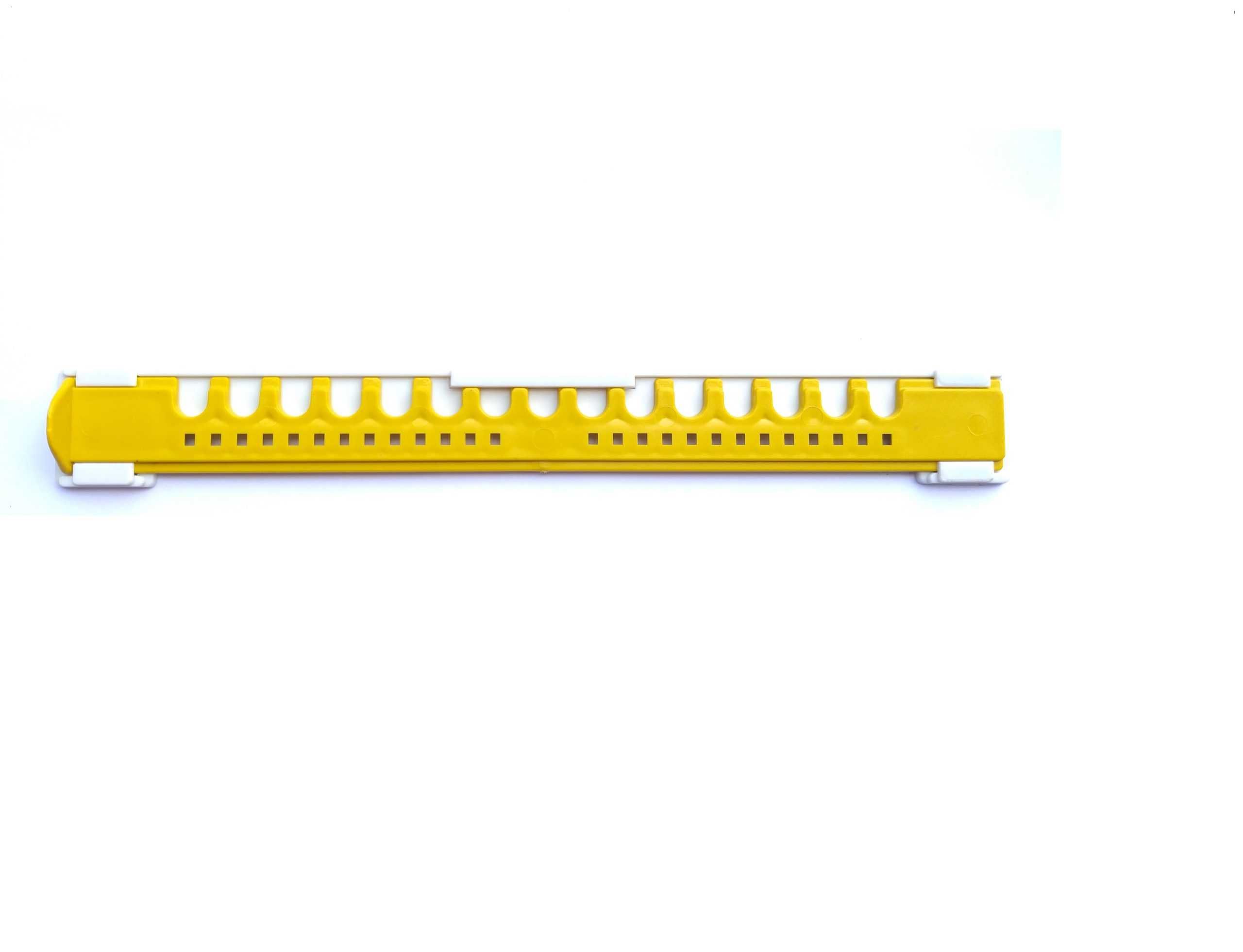 Zasuwka na wylotek 250mm (25cm) dwuczęściowa wlotkowa (plastikowa)