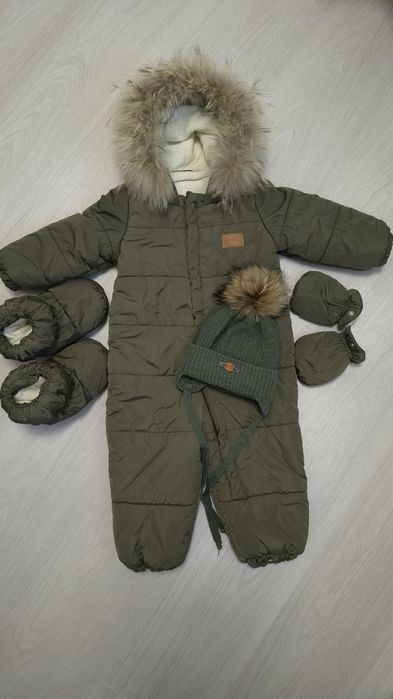 Зимовий комбінезон Северленд Kigs Fantasy р.86 хакі