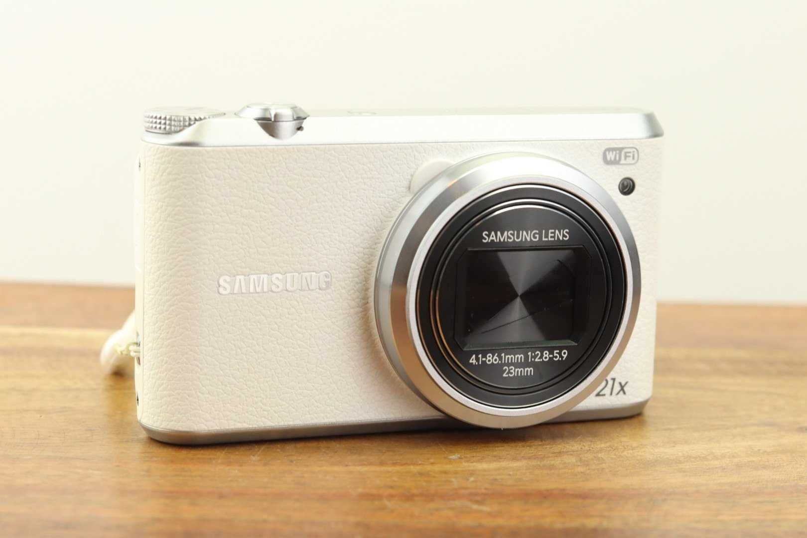 Câmara Samsung WB350F, 21x ‘zoom’, Wifi e Tela sensível ao toque