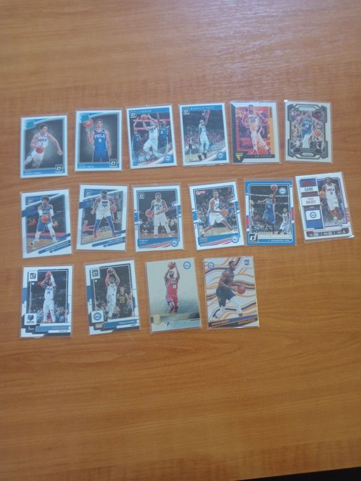 Philadelphia 76ers NBA karty 46szt.