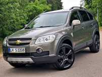 Chevrolet Captiva 2.4 BENZYNA * Gaz 7 Foteli Navi Półskóra Tempomat Alu 20 Serwis PIĘKNY
