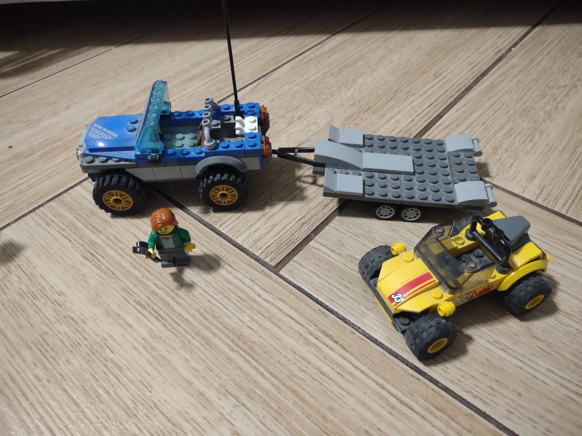 Zestaw Lego City 60082 terenówka laweta i auto