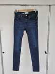 Jeansy granatowe push up