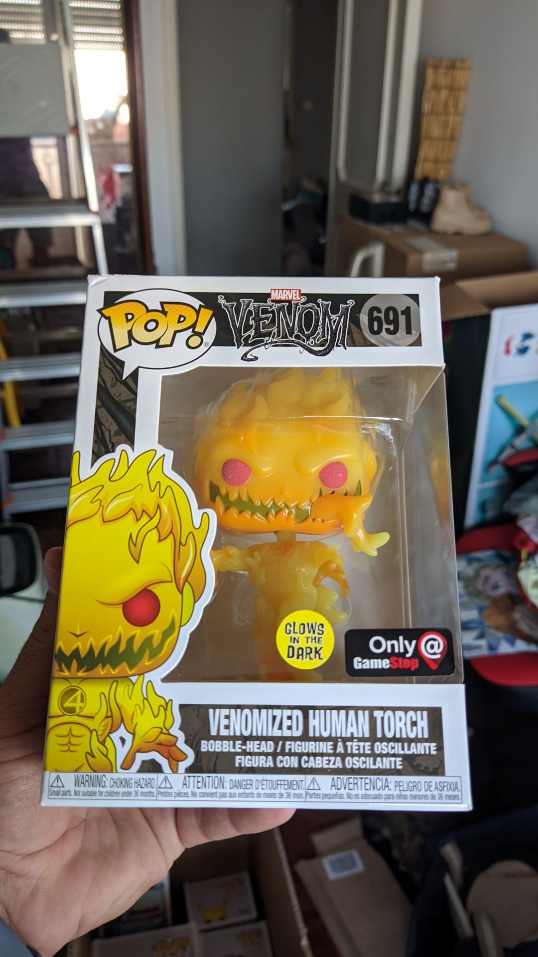 Venomized human torch gamestop exclusive