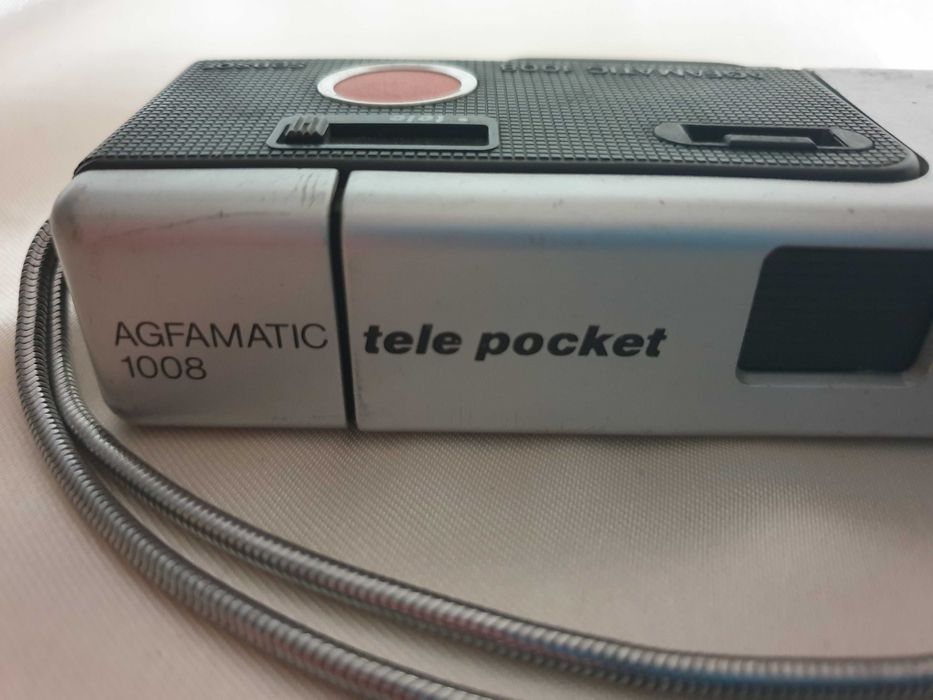 Câmara Fotográfica AGFA Agfamatic 1008 Tele Pocket Sensor – Vintage