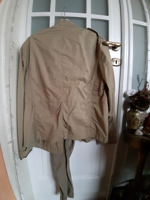 Burberry kurtka spodnie beż 100% oryg nr seryjny piękny prezent