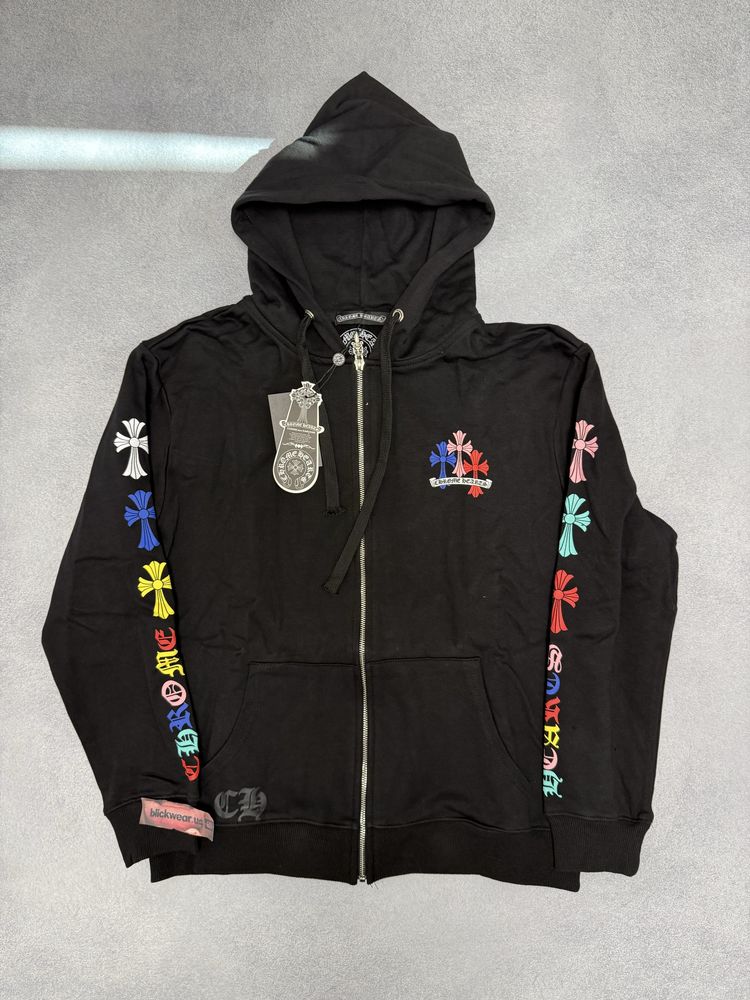 зип худи Chrome Hearts Multicolor zip up M L Xl