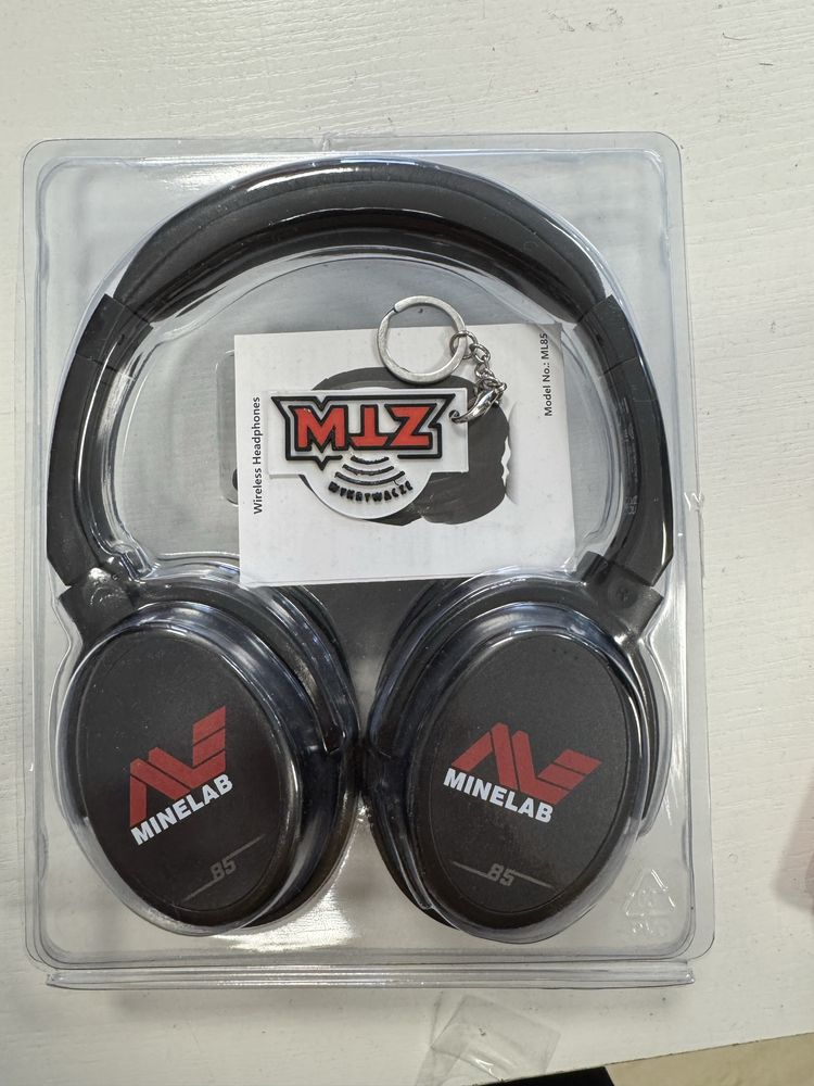 Nowe sluchawki bezprzewodowe Minelab ML85 do wykrywacza metali xterra