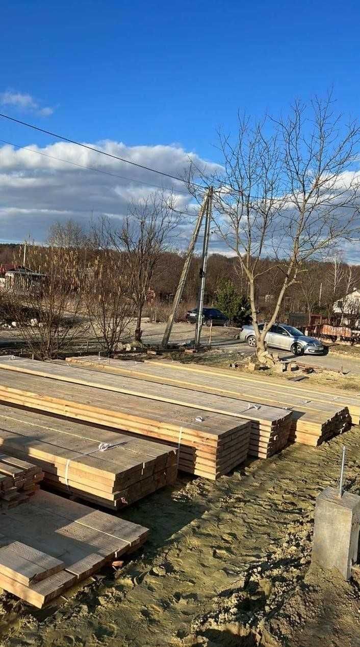 Пиломатеріали рейка 120*30*3м (балка,брус доска,дошка кроква)
