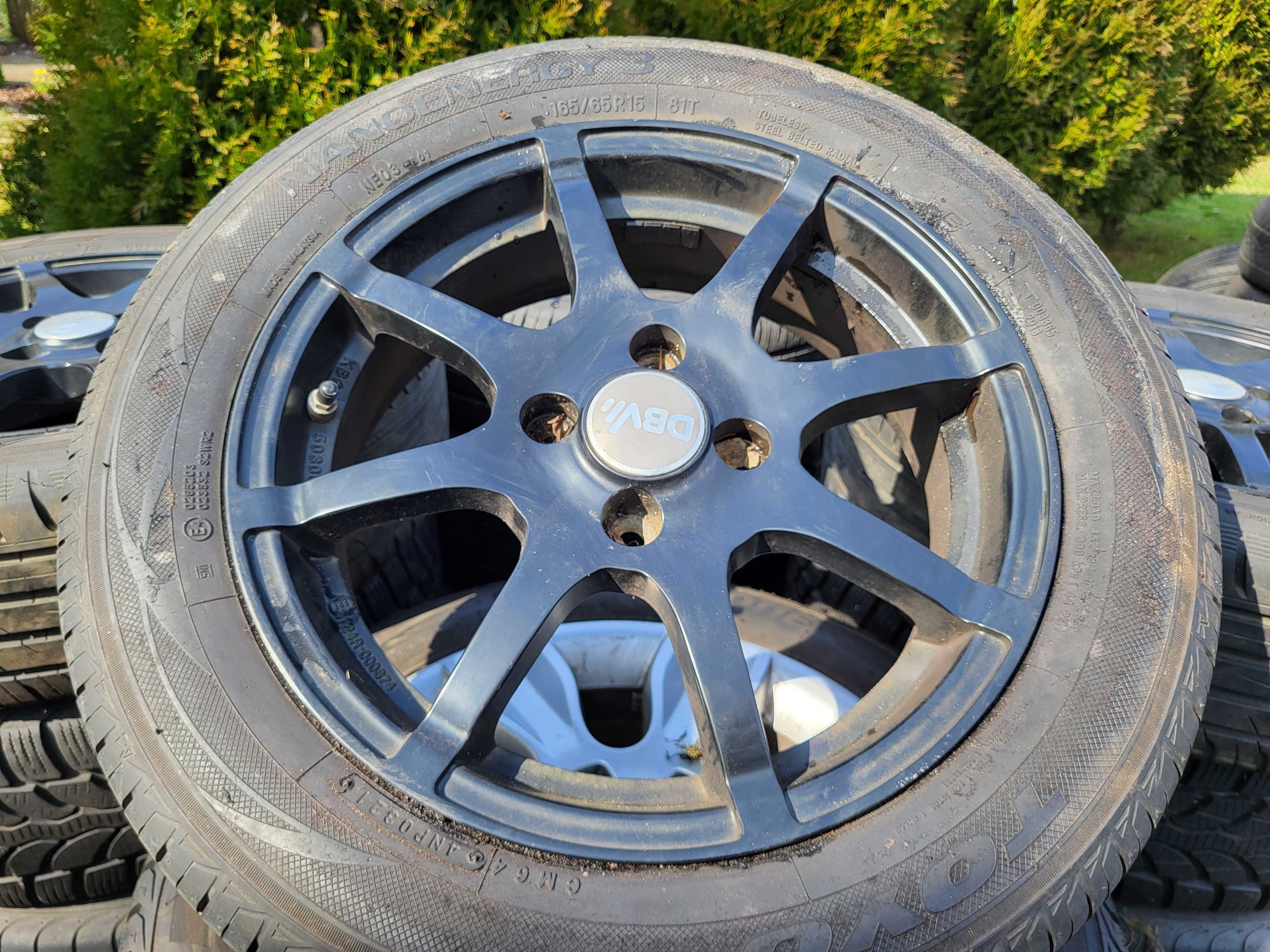 Koła 15" 4x100 Smart ForTwo ForFour Renault Twingo Clio
