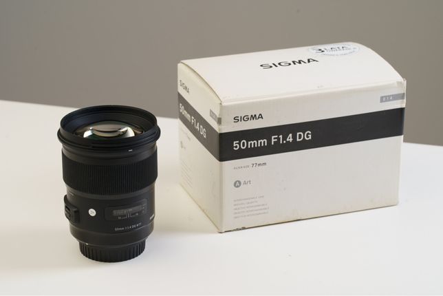 Obiektyw Sigma art 50mm 1.4 - ef canon