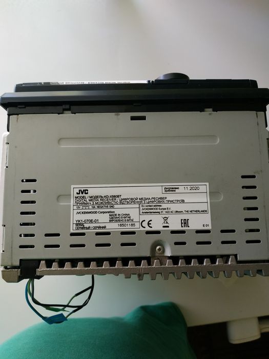 Автомоагнітола JVC KD-X560BT Bluetooth