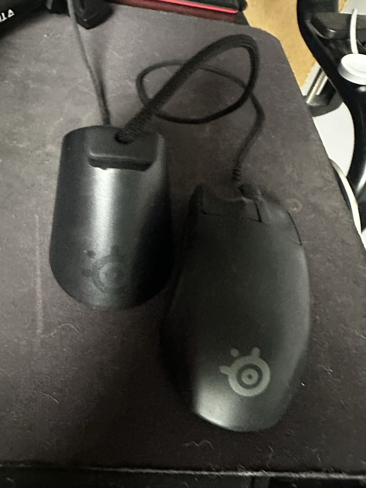 Myszka Steelseries Prime+ i Steelseries Mouse Bungee