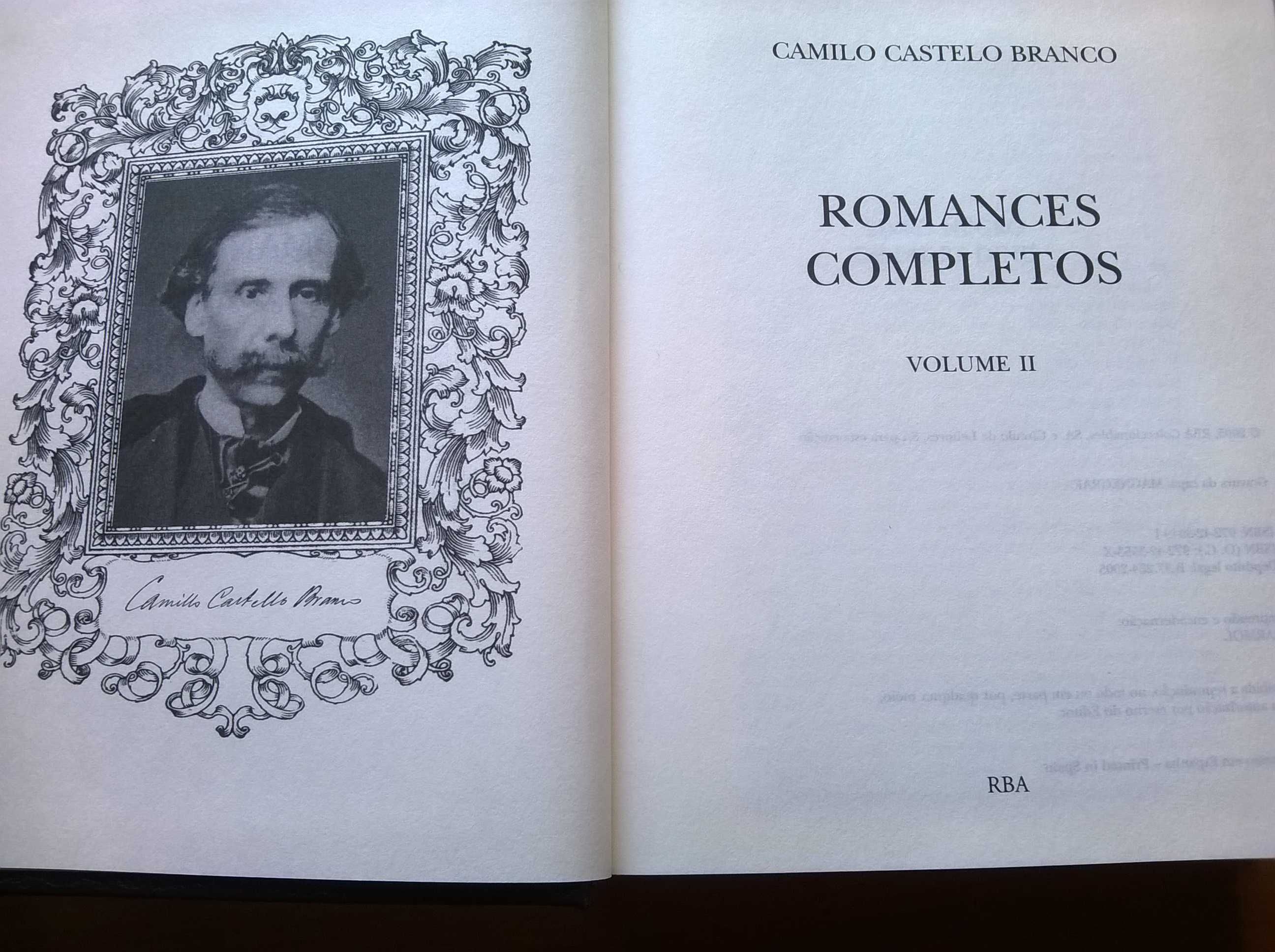 Romances Completos I e II - Camilo Castelo Branco