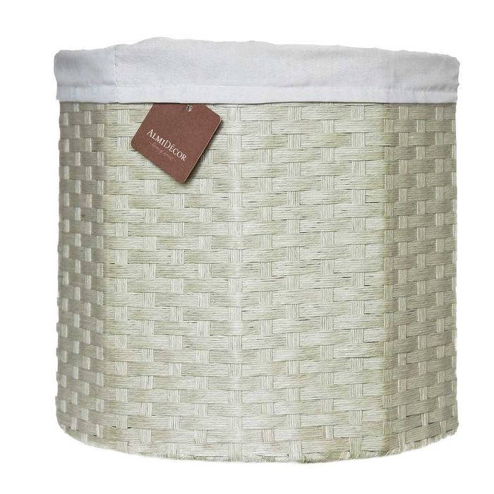 Kosz pleciony z rattanu Almi Decor 30 x 33 cm