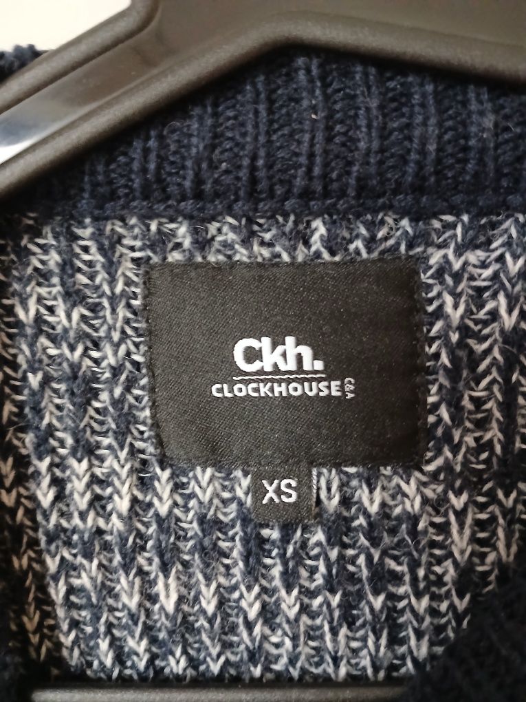 Sweter clockhouse męski XS nowy