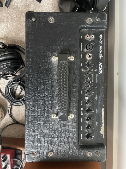 Amplificador Guitarra Acústica - Fame Senior Acoustic AC30R