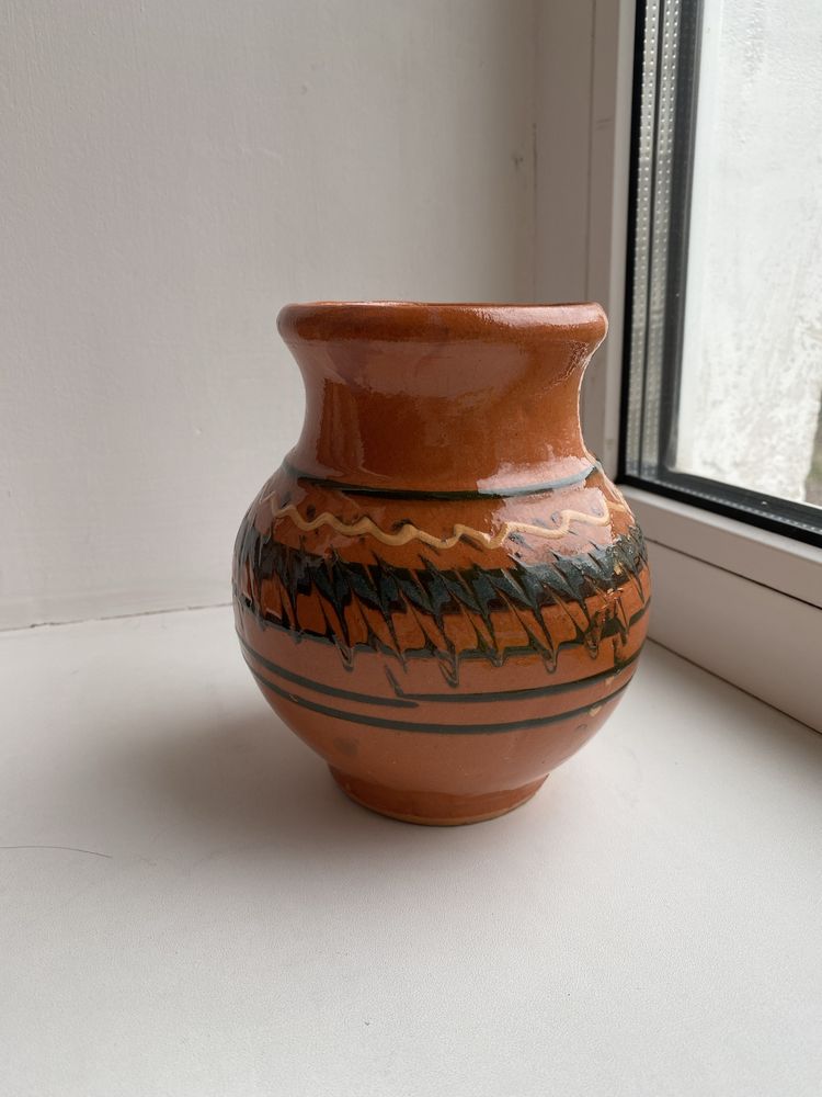 Глечик глиняний ваза