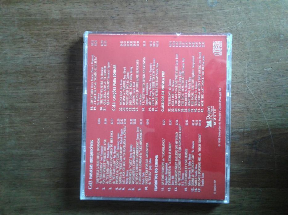 Canções Inesquecíveis do século XX. 5Cds