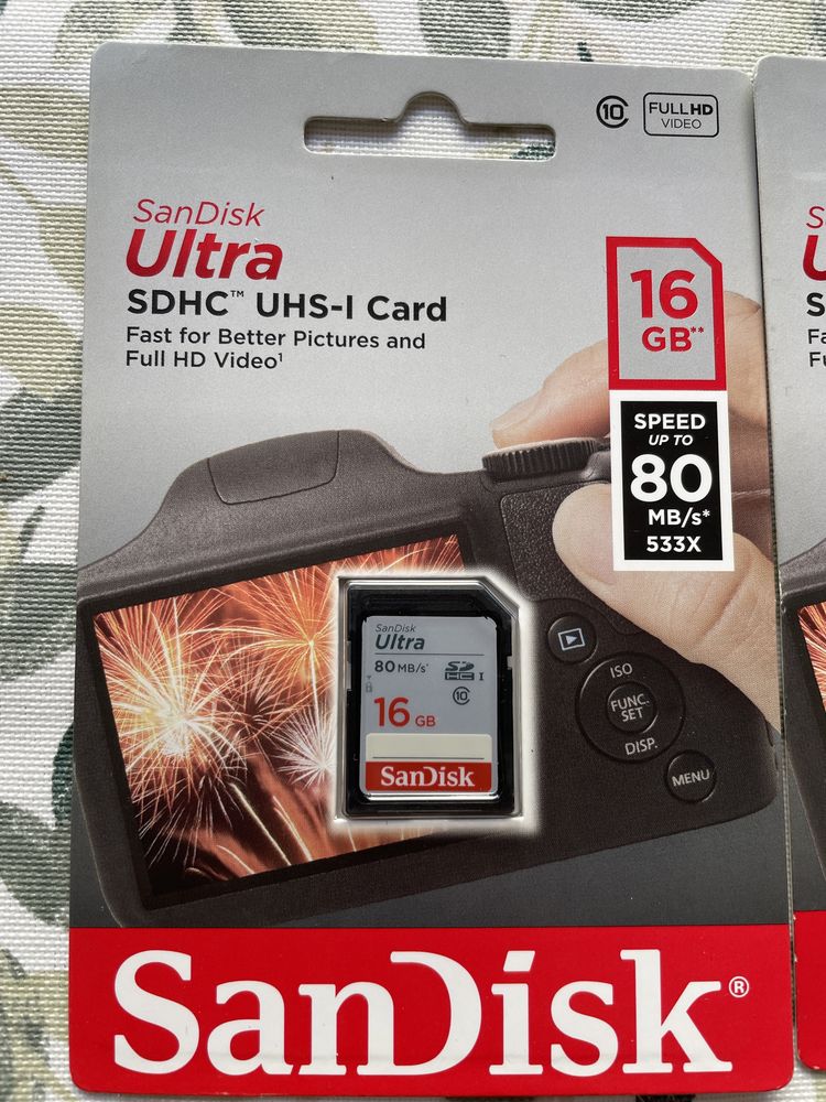 Cartao de memoria 16 Gb SanDisk SDHC