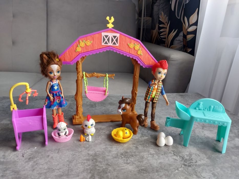 Farma żłobek enchantimals, dodatkowe figurki