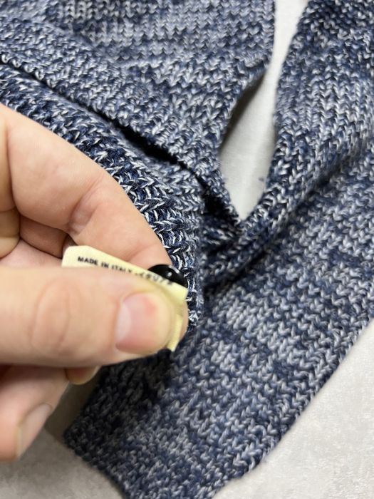 Свитер вязаный кофта Stone Island Винтаж оригинал размер M