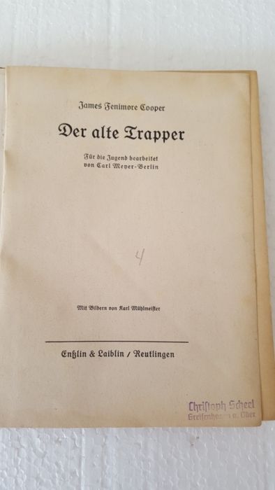 J.F.Cooper Der Alte Trapper - Stary Traper.