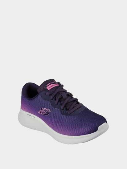 Фіолетові жіночі кросівки skechers / повсякденні кросівки скечерс