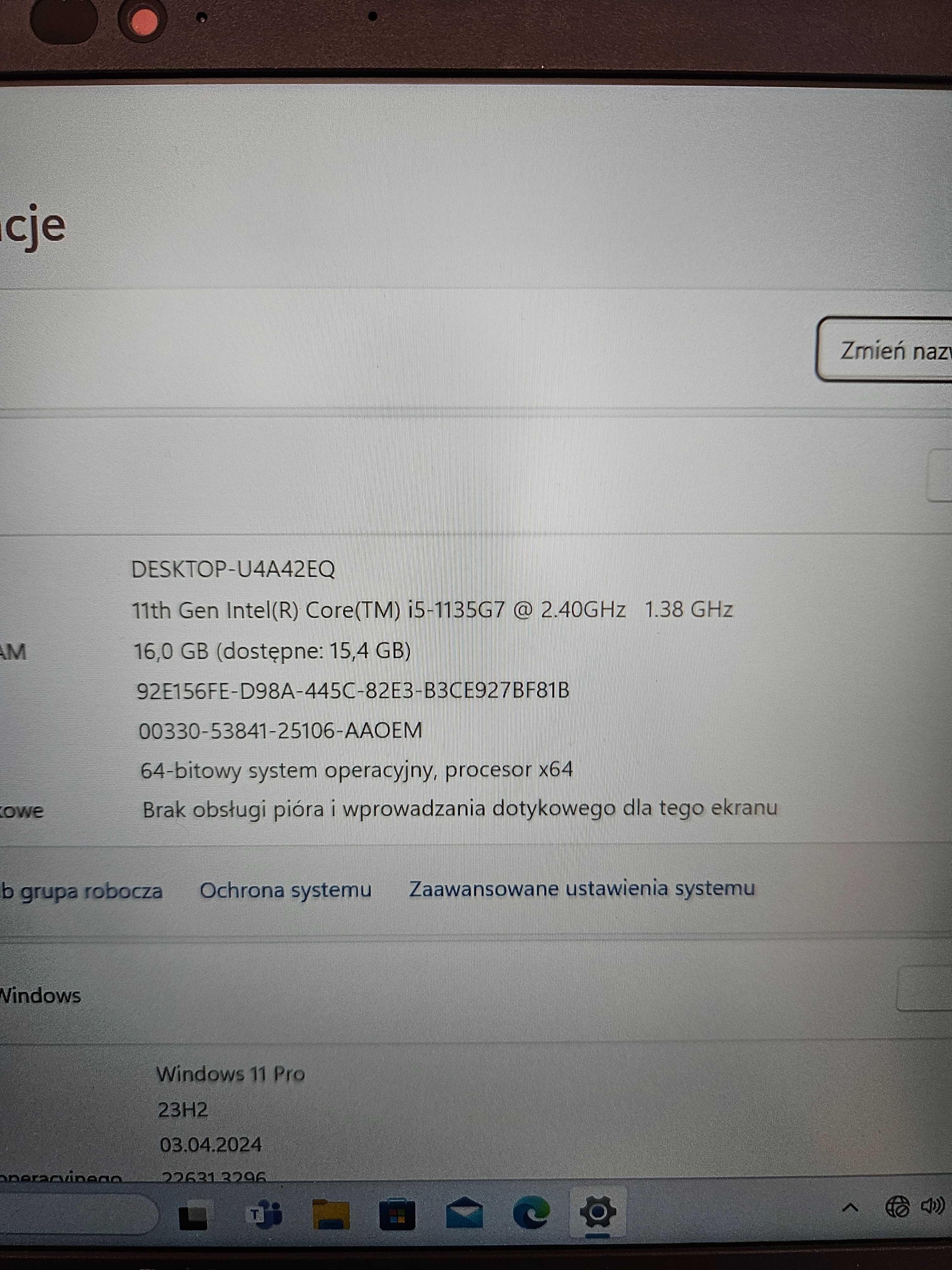 Dell Latitude 5420 14 " Intel Core i5 /16 GB / 256 GB