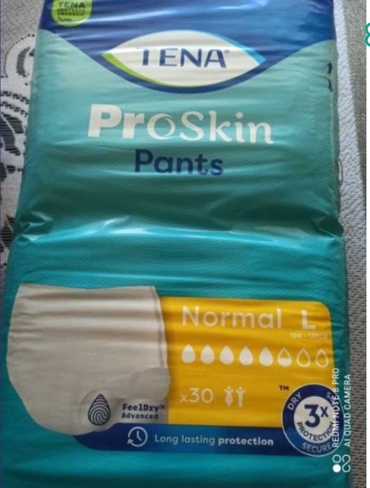 Pieluchomajtki TENA roz. L