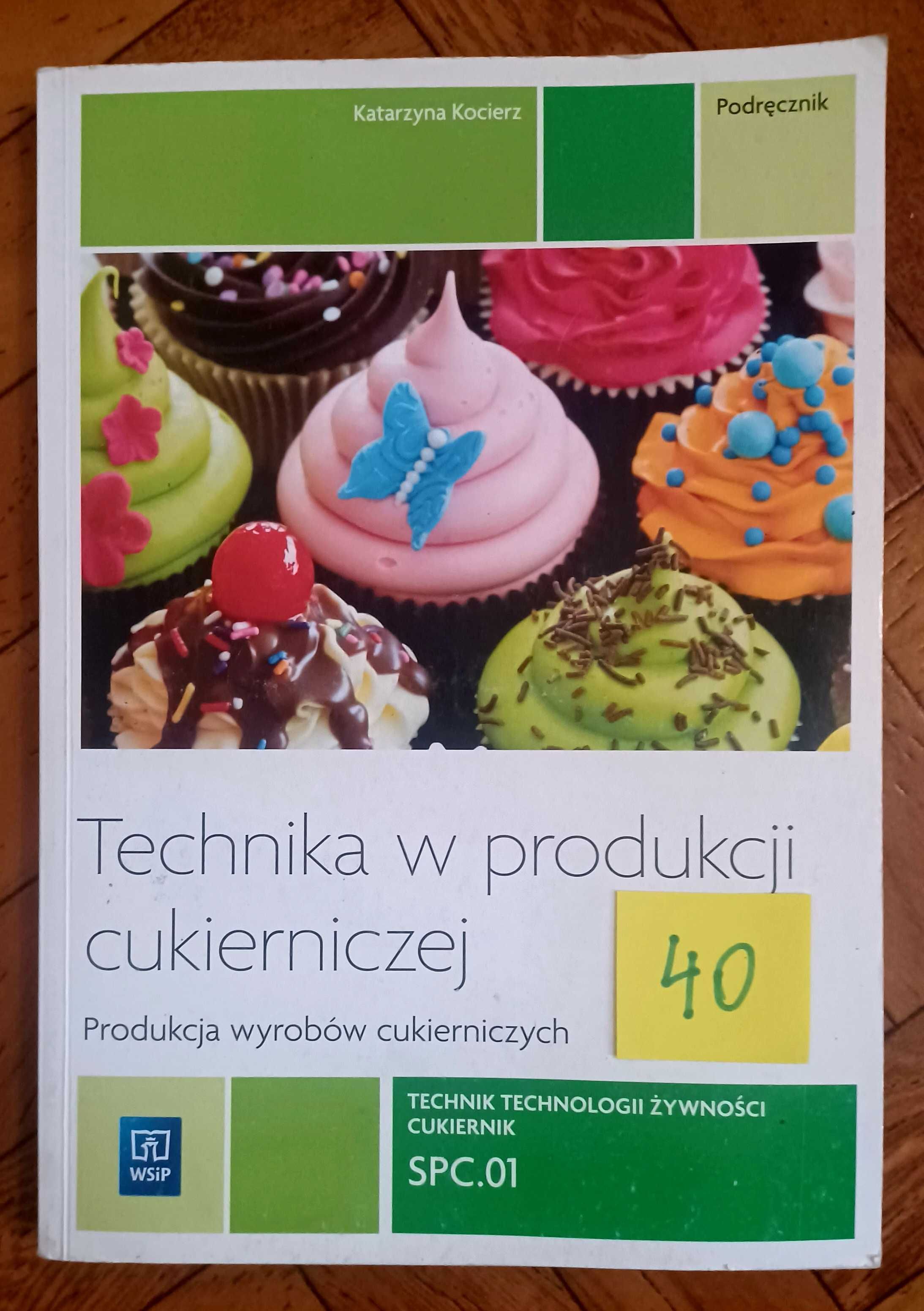 Podręcznik dla szkoly branżowej-cukiernik.