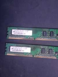 DDR 2 512mb MT4HTF6464AY-53EE1 2шт