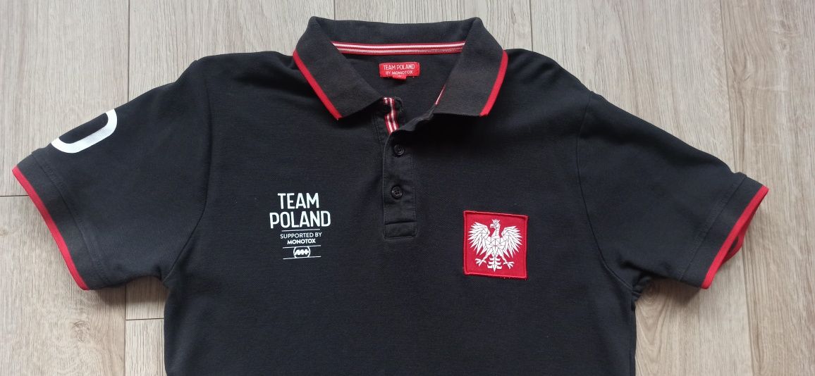 Koszulka Polo polówka Poland Team rozmiar M Okazja