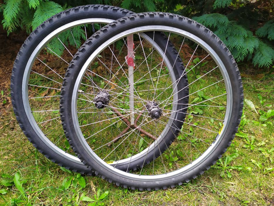 Shimano STX koła 26'' FH/HB-MC32 Chromica ,Mavic 236  Polecam
