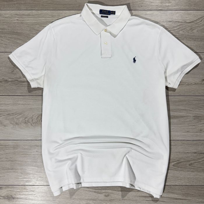 Елегантне Біле Поло Футболка Ральф Лаурен Ralph Lauren, XXL, оригінал