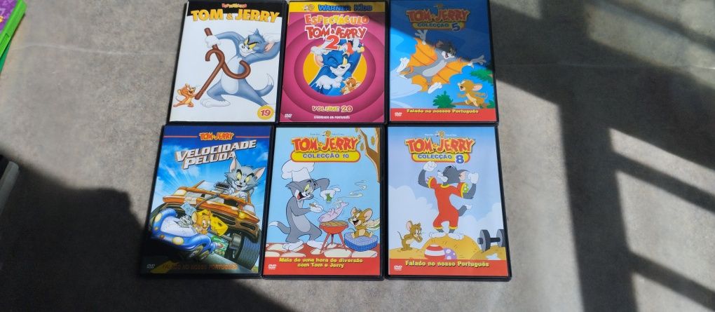 DVD's Tom e Jerry