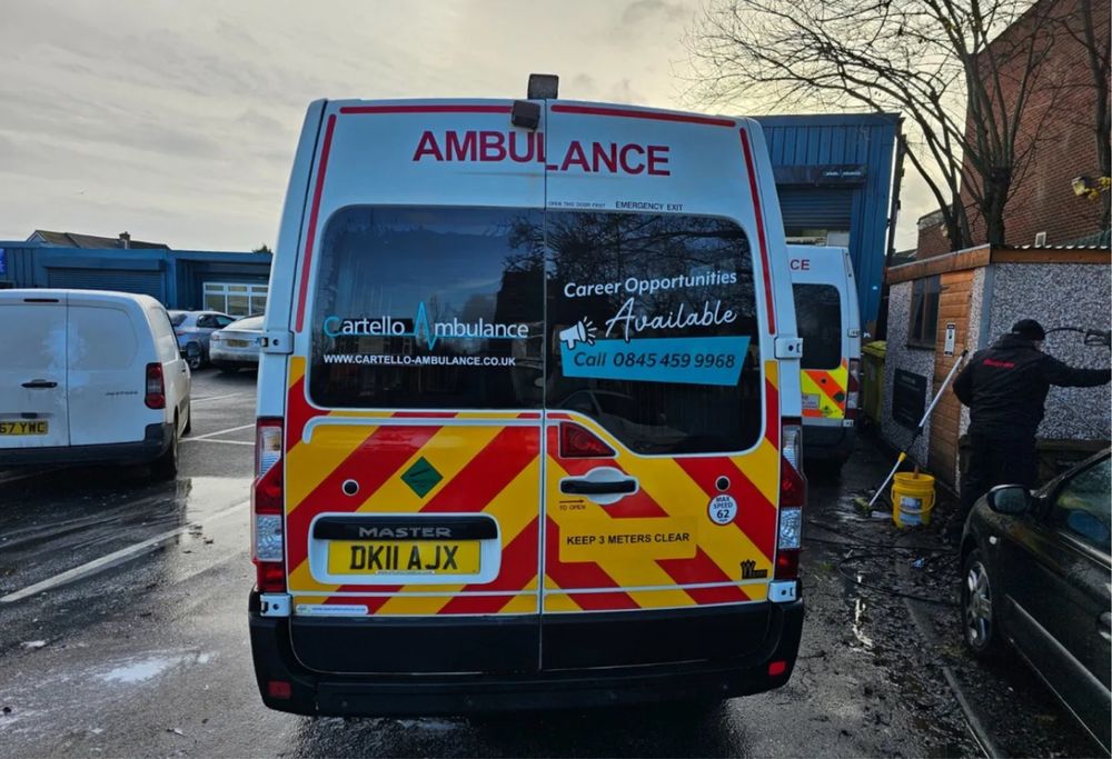 Renault master Ambulance,рено мастер швидка допомога