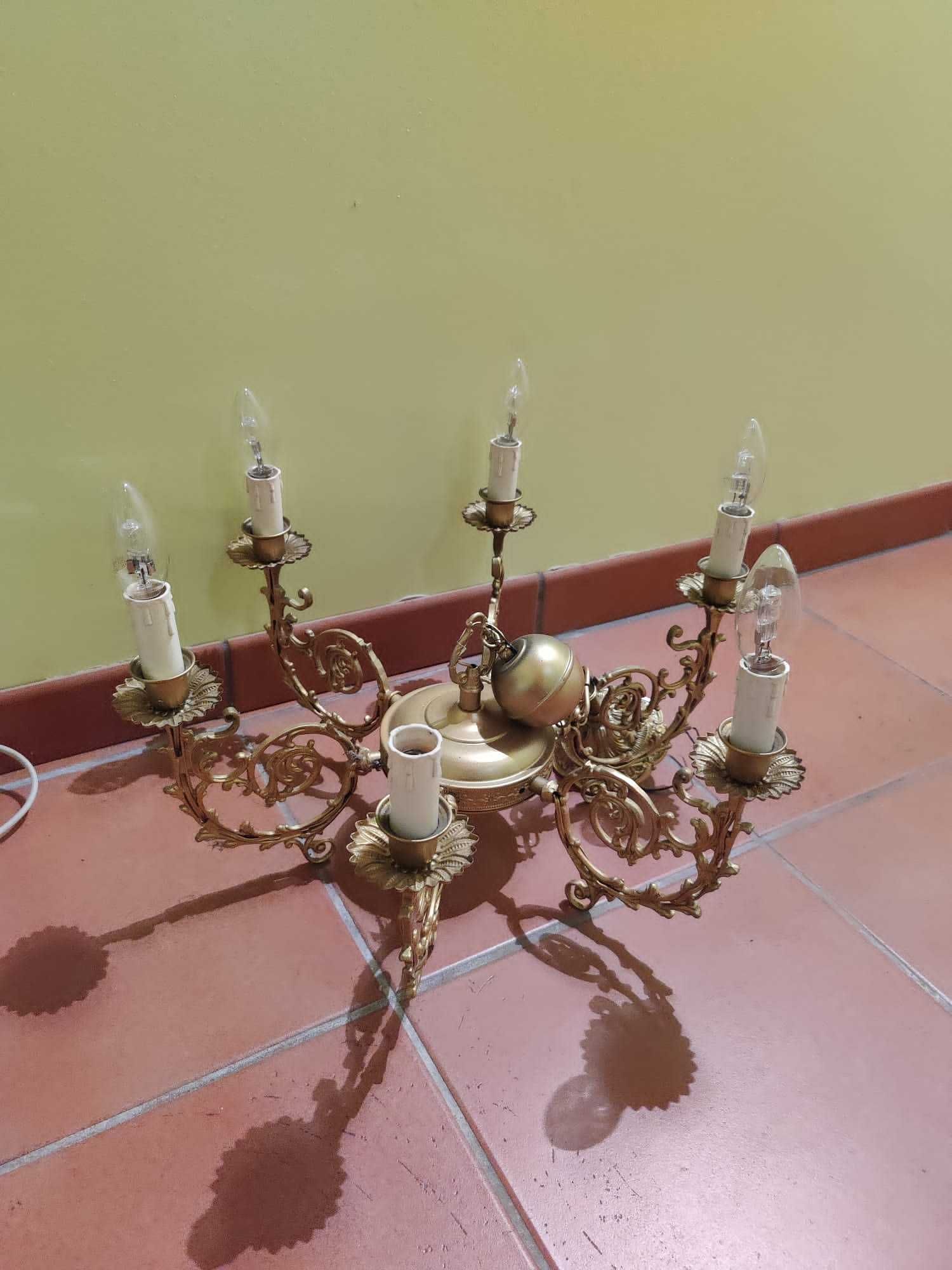 candelabro em latão