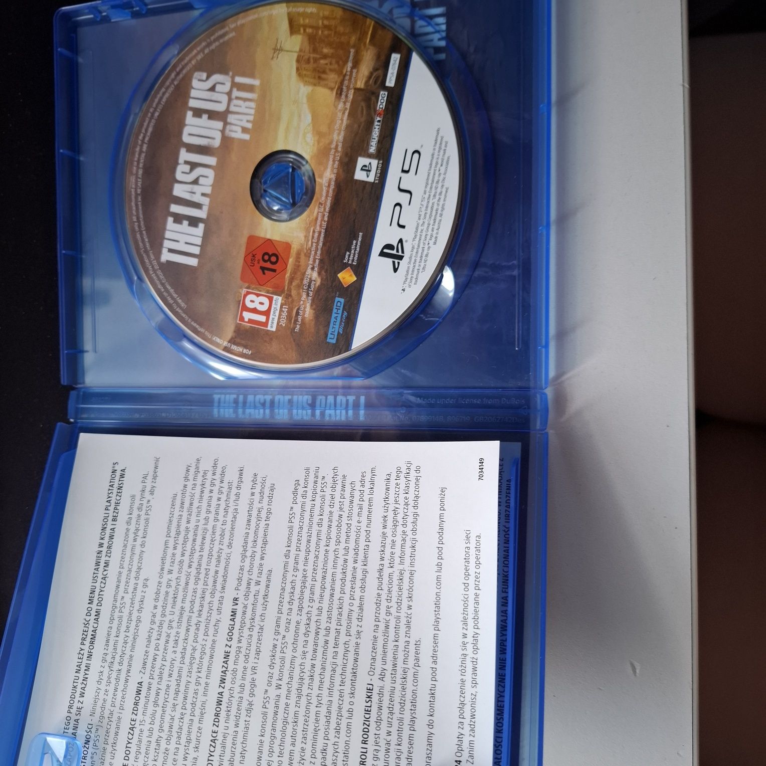Gra na ps5 the last of us part 1