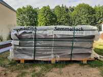 Semmelrock obrzeże palisadowe 8x30x100 cm LIVELLO SLIM Platino 24 szt
