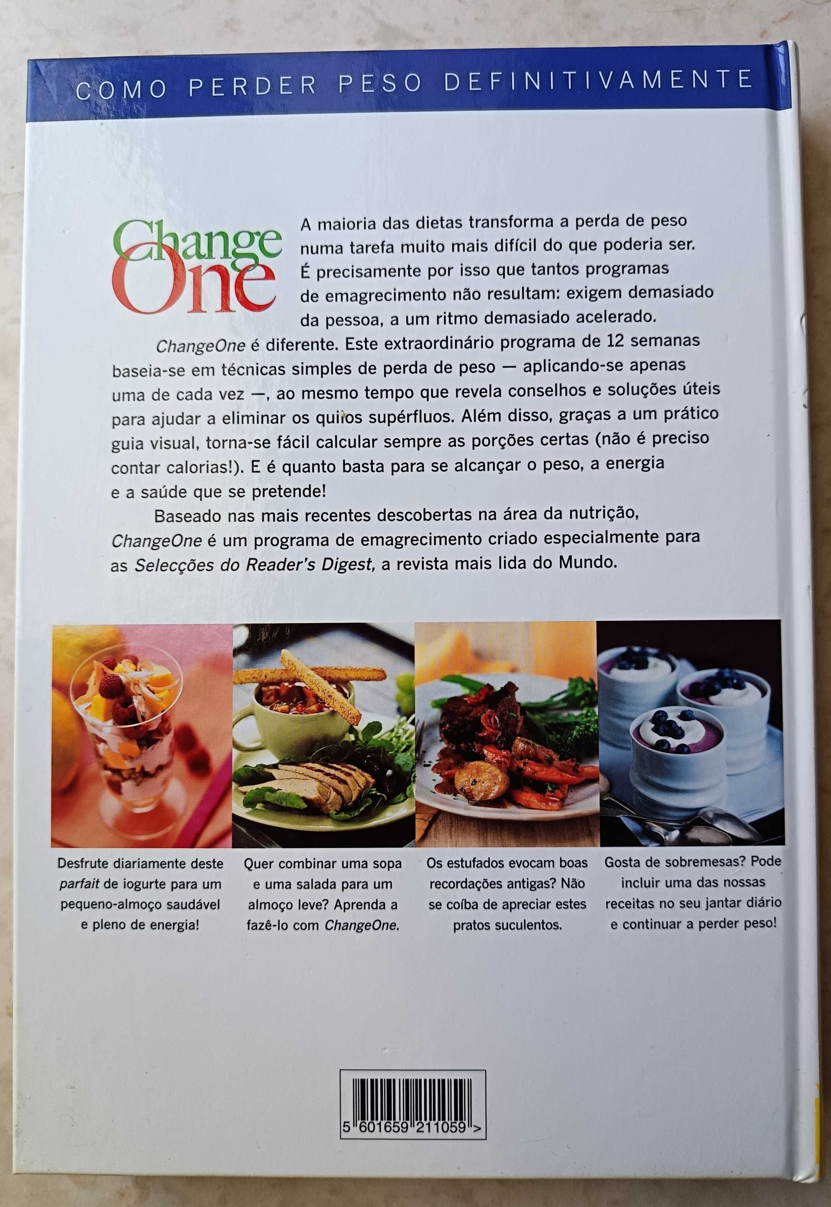 LIvro : Change One - Como perder peso de forma simples - John Hastings