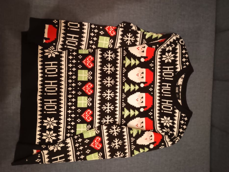 Swetry chłopięcy rozm 146 Boże Narodzenie